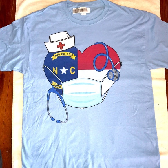 Fruit of the Loom Tops - NC Medical Staff Appreciation short sleeve Tshirt